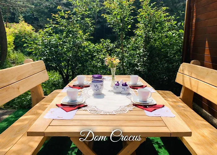 Dom Crocus Z Ogrodem W Parku Krajobrazowym Vakantiehuis *